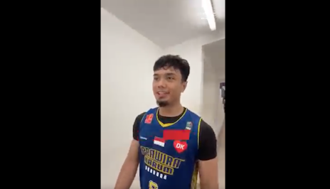 Postgame little talk with Yudha Saputera ????