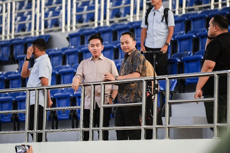 Kunjungan Wapres Bapak Gibran Rakabuming ke GOR Manahan Solo ????