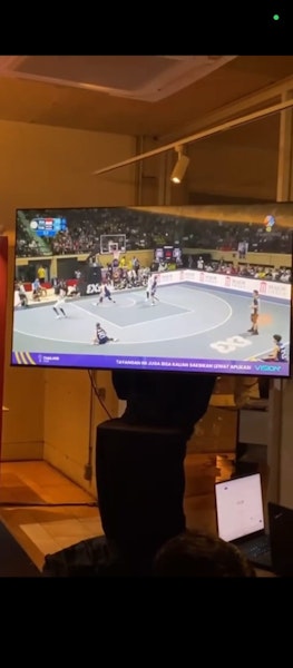 A cartoon wearing a mask